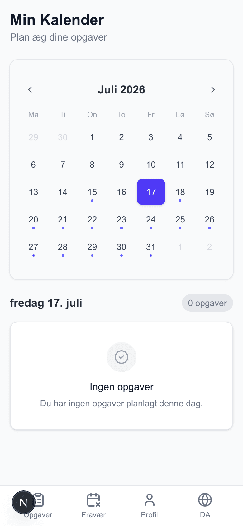 Tidynow Cleaner App